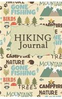 Hiking Journal: Hike Log Book - 50 Hikes - Compact Hiking Notebook (Outdoor Journal - Travelers Notebook - For Boy Scouts or Girl Scouts and Hikers - Gone Fishing