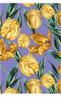 Yellow Tulips Design Journal: Dot Grid Journal