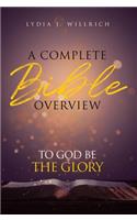 A Complete Bible Overview