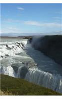 Scenic Gullfoss Waterfall in Iceland Journal: Take Notes, Write Down Memories in this 150 Page Lined Journal