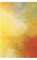 Yellow & Gold Watercolors - Lined Notebook