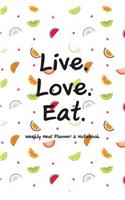 Weekly Meal Planner & Notebook