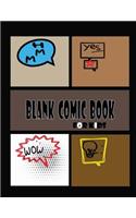 Blank Comic Book For Kids