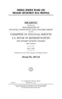 Federal Reserve Board and Treasury Department rule proposal