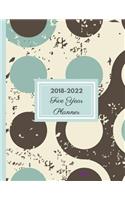 2018 - 2022 Foxglove Five Year Planner