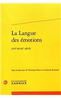 La Langue Des Emotions