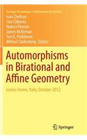 Automorphisms in Birational and Affine Geometry