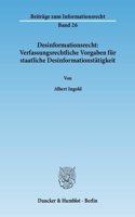 Desinformationsrecht