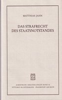 Das Strafrecht Des Staatsnotstandes