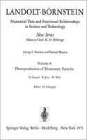 Photoproduction of Elementary Particles / Photoproduktion Von Elementarteilchen