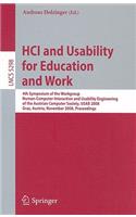 HCI and Usability for Education and Work