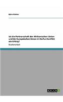 Ist die Partnerschaft der Afrikanischen Union und der Europäischen Union im Darfur-Konflikt ein Erfolg?