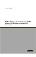 Auswirkungen des internationalen Handels auf die Arbeitslosigkeit in Deutschland