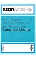 Die zivilrechtliche Beurteilung der Humanforschung