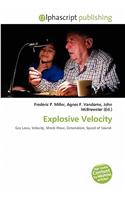 Explosive Velocity: (English)