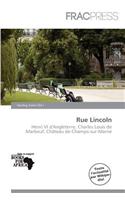 Rue Lincoln: (French)