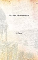 'The Vedanta and Modern Thought Written