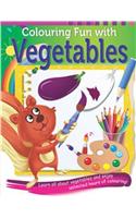 Colouring fun with Vegetables