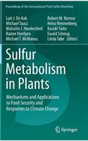 Sulfur Metabolism in Plants