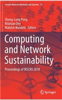 Computing and Network Sustainability