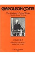 Coste: Collected Guitar Works, Volume 5
