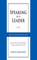 Speaking as a Leader