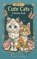 Cute Cats Coloring Book