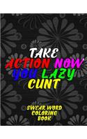 Take Action Now You Lazy Cunt