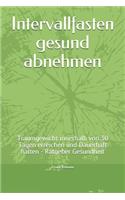 Intervallfasten gesund abnehmen