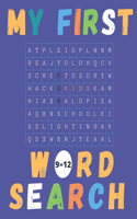 My First word search for kids 9-12