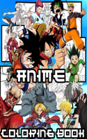 anime coloring book