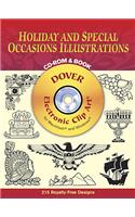 Holiday and Special Occasions Illustrations CD-ROM and Book