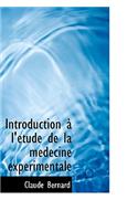 Introduction A L'Etude de La Medecine Experimentale