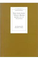 Selections from Virgil's Aeneid Books I, IV, VI