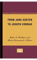 From Jane Austen to Joseph Conrad