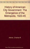 History of American City Government