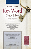 Hebrew-Greek Key Word Study Bible-KJV: King James Version, Burgundy, Wider Margins