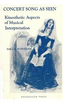 Concert Song as Seen: Kinesthetic Aspects of Musical Interpretation