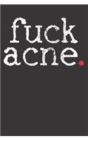 Acne Dermatology Notebook Journal
