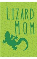 Lizard Mom: Herpetology Notebook 120 Lined Pages (6 x 9)