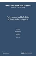 Performance and Reliability of Semiconductor Devices: Volume 1108