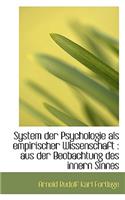System Der Psychologie ALS Empirischer Wissenschaft