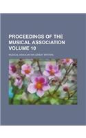 Proceedings of the Musical Association Volume 10