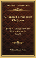 A Hundred Verses From Old Japan