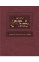 Circular, Volumes 151-200