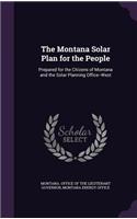 The Montana Solar Plan for the People