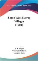 Some West Surrey Villages (1901)