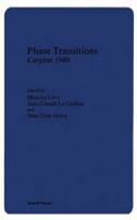 Phase Transitions Cargèse 1980