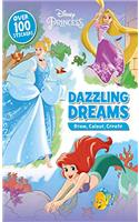 Disney Princess Dazzling Dreams: Draw, Colour, Create