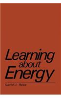 Learning about Energy